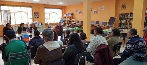 Participantes en el acto.