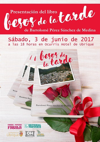 Cartel anunciador del acto de presentación del libro (Diseño: Manuel Ramí­rez Ordóñez).