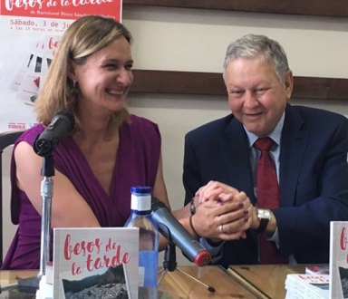 Bartolomé Pérez Sánchez de Medina e Isabel Gómez (Foto: Twitter de Isabel Gómez).