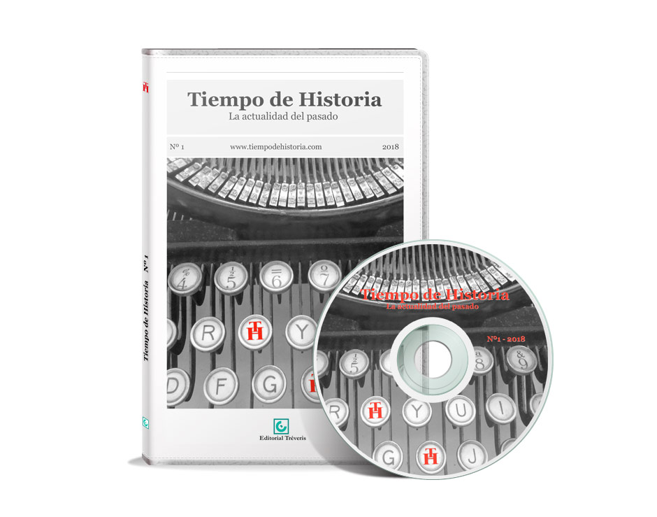 CD-Rom y portada de estuche del nº 1 de Tiempo de Historia.