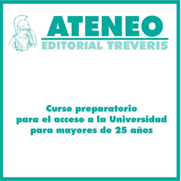 Curso preparatorio para el acceso a la Universidad para mayores de 25 años