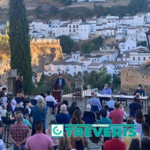 Presentación del libro en el Mirador Setenil 1484 (Parque del Carmen).