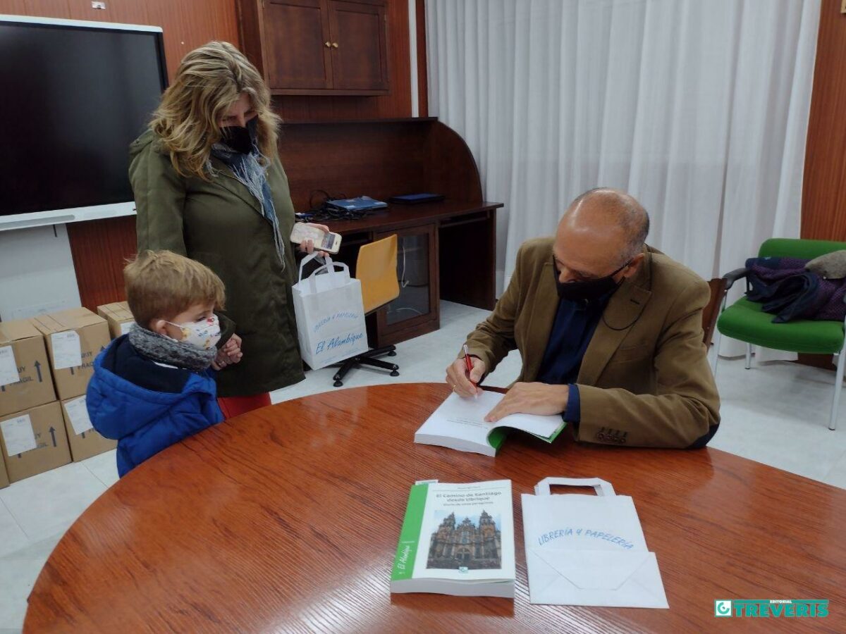 Firma de libros.