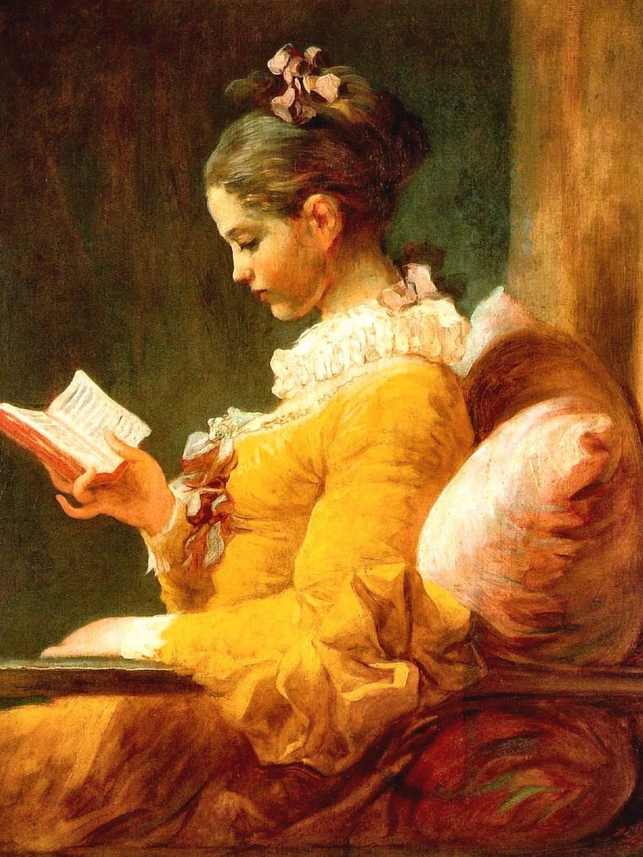 La lectora, de Fragonard (National Gallery of Art, Washington).