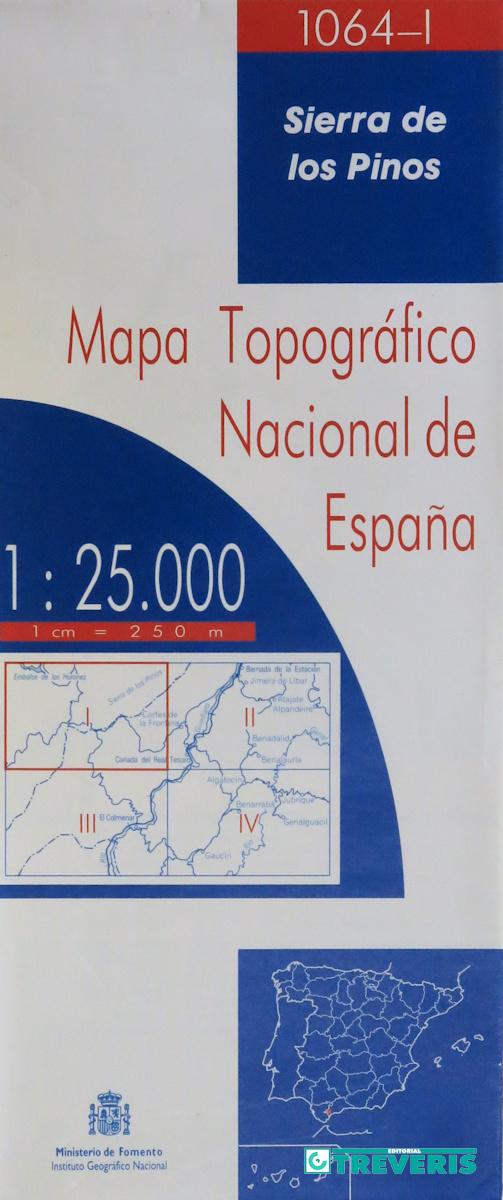 Mapa Topográfico Sierra de los Pinos