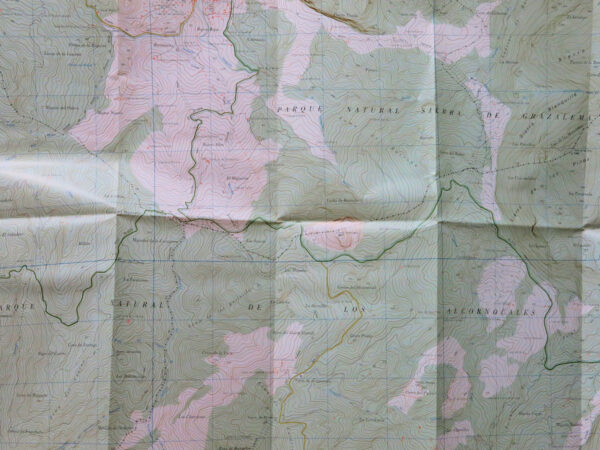 Mapa Topográfico Sierra de los Pinos