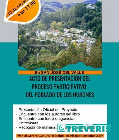 Cartel de la convocatoria del acto en San José del Valle.