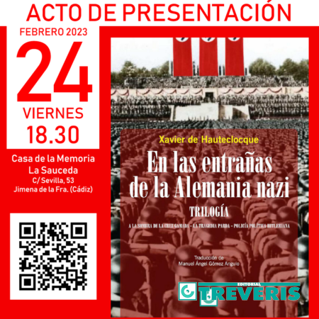 Cartel de la presentación.