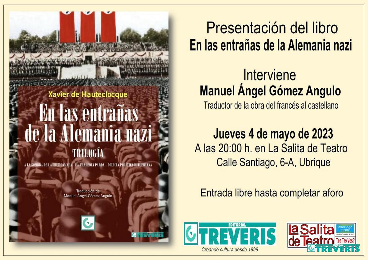 Cartel de la presentación.