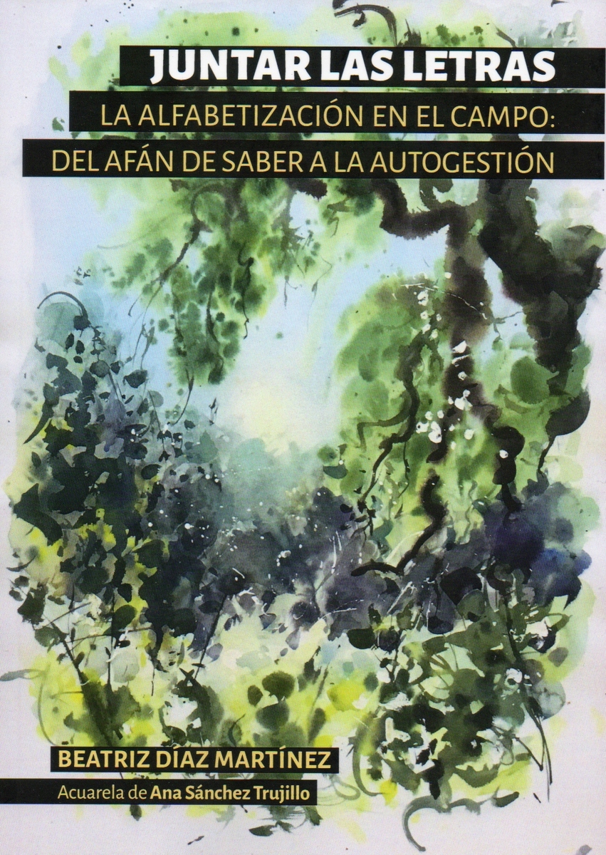 Cubierta del libro, con acuarela de Ana Sánchez Trujillo.