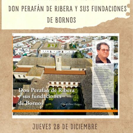 Cartel de la presentación del libro.