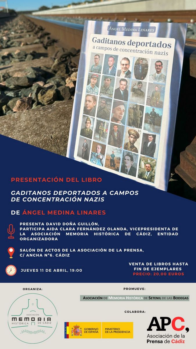 Cartel de la presentación.